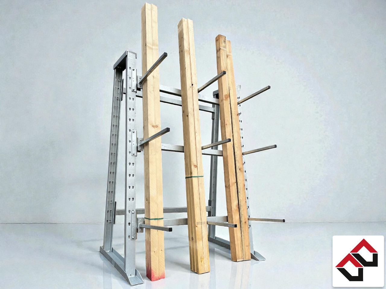 Vertikalregal Grundfeld ES 3,00 m x 2,70 m (feuerverzinkt)