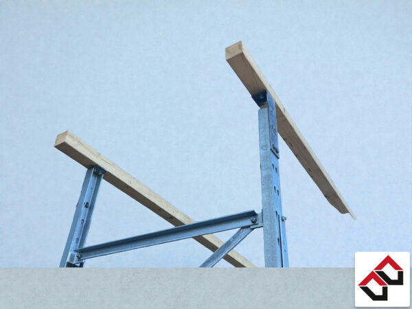 SET Halter Dachträger für Palettenregal