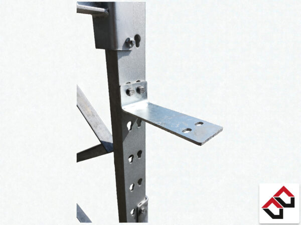 Halter Durchschubsicherung Palettenregal